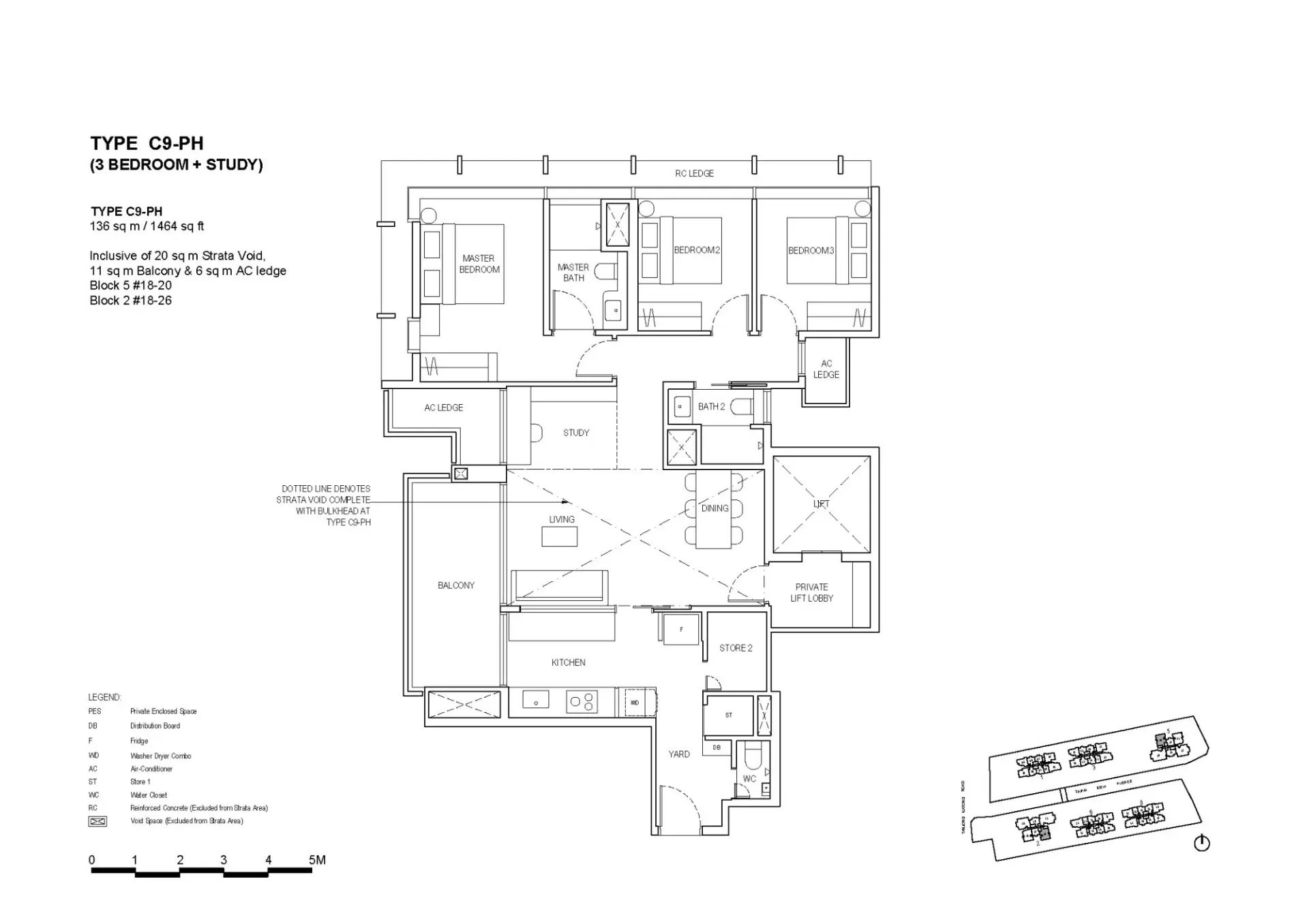 The Continuum floorplan